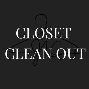 Closet Clean Out!
